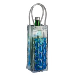 Cooler do wina, niebieski, 9 x 9 x 25 cm