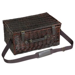 Kosz piknikowy, dla 4 os., 46x30x18 cm