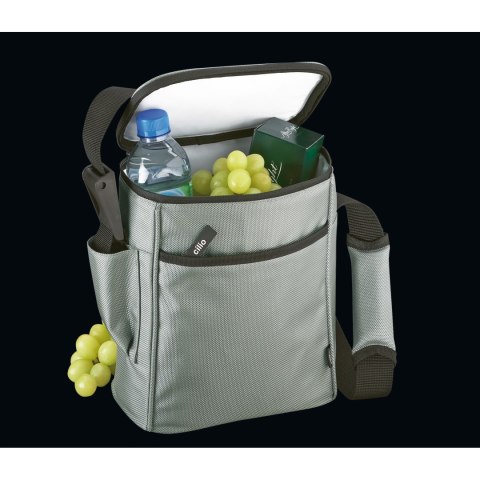 Torba termiczna, 6,0 l, 21x12,5x24 cm, szara