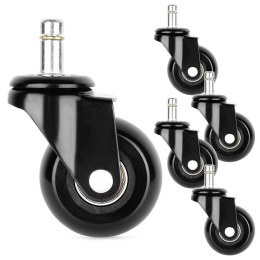 Kółka do fotela IKEA kauczukowe 5cm / 10 mm 5 sztuk VILDE 569995
