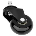 Kółka do fotela IKEA kauczukowe 5cm / 10 mm 5 sztuk VILDE 569995
