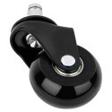 Kółka do fotela kauczukowe 5cm / 11 mm 5 sztuk VILDE 569994