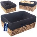 Koszyk do przechowywania naturalny 36.5x25x15.5cm ORION 731628