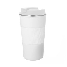 Kubek termiczny na kawę herbatę napoje termos biały matowy 500ML BRUNBESTE BB-3573