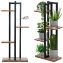 Kwietnik metalowy stojący wysoki 4-poziomowy 93cm VILDE 569825