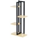 Kwietnik metalowy stojący wysoki 4-poziomowy 93cm VILDE 569826