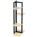 Kwietnik metalowy stojący wysoki 4-poziomowy 93cm VILDE 569826
