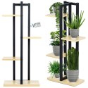 Kwietnik metalowy stojący wysoki 4-poziomowy 93cm VILDE 569826