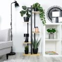 Kwietnik metalowy stojący wysoki 5-poziomowy 116.5cm VILDE 569828
