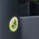 Kwietnik ogrodowy plastikowy czarny spiralny 53x43.5x32.5cm VILDE 339498
