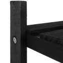 Kwietnik stojący drewniany czarny 66cm TRENDS4YOU 569574