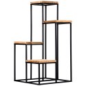Kwietnik stojący wysoki metalowy 4-poziomowy 67cm VILDE 330222