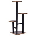Kwietnik stojący wysoki metalowy 4-poziomowy 84cm VILDE 569822