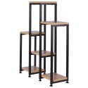 Kwietnik stojący wysoki metalowy 6-poziomowy 70cm VILDE 569816