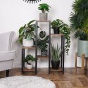 Kwietnik stojący wysoki metalowy 6-poziomowy 80cm VILDE 569819