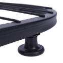 Kwietnik stojący wysoki metalowy czarny 5-poziomowy 84.5cm VILDE 569815