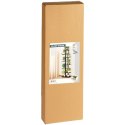 Kwietnik stojący wysoki metalowy czarny 8-poziomowy 142cm VILDE 569811