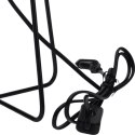 Lampa stołowa metalowa czarna 21cm VILDE 569043