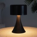 Lampka nocna LED metalowa czarna bezprzewodowa 20.5cm VILDE 569945