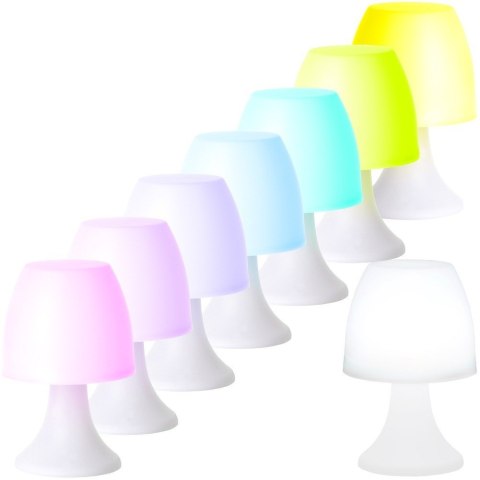 Lampka nocna LED multikolor 19cm VILDE 569001