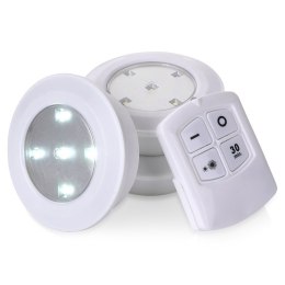 Lampka nocna LED z taśmą samoprzylepną pilot 9.5cm 3 sztuki FX LIGHT 569799