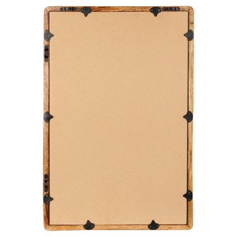 Lustro na ścianę ścienne drewniane prostokątne 40x60cm VILDE 568104