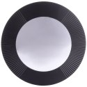 Lustro ścienne na ścianę czarne okrągłe 48cm VILDE 569752