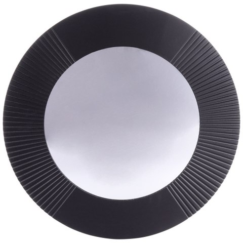 Lustro ścienne na ścianę czarne okrągłe 48cm VILDE 569752