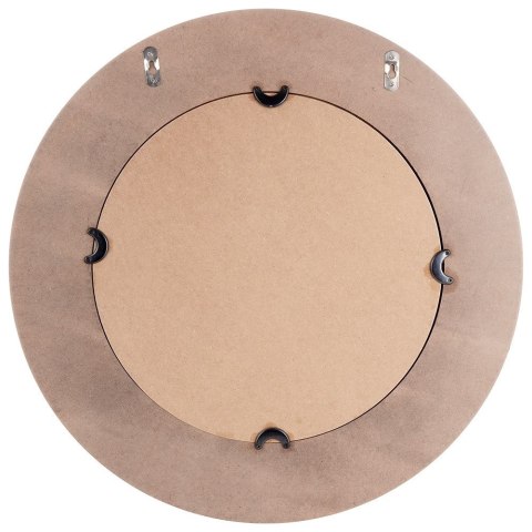 Lustro ścienne na ścianę czarne okrągłe 48cm VILDE 569752