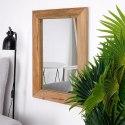 Lustro ścienne na ścianę drewniane 70x50cm HOME STYLING COLLECTION 510223