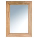 Lustro ścienne na ścianę drewniane 70x50cm HOME STYLING COLLECTION 510223