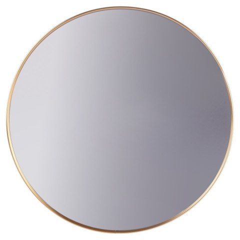 Lustro ścienne na ścianę złote okrągłe 40cm VILDE 569759