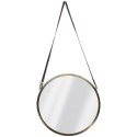 Lustro ścienne na ścianę złote okrągłe 42cm HOME STYLING COLLECTION 510213