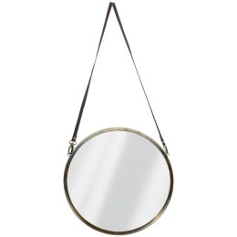 Lustro ścienne na ścianę złote okrągłe 42cm HOME STYLING COLLECTION 510213