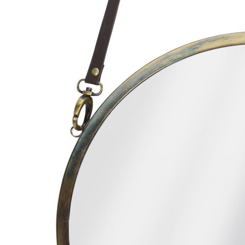 Lustro ścienne na ścianę złote okrągłe 42cm HOME STYLING COLLECTION 510213