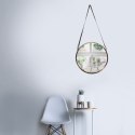 Lustro ścienne na ścianę złote okrągłe 42cm HOME STYLING COLLECTION 510213