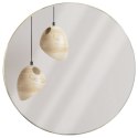 Lustro ścienne na ścianę złote okrągłe 55cm VILDE 569107