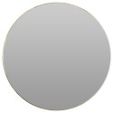 Lustro ścienne na ścianę złote okrągłe 55cm VILDE 569107