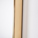 Lustro ścienne na ścianę złote owalne 72x32cm VILDE 569761