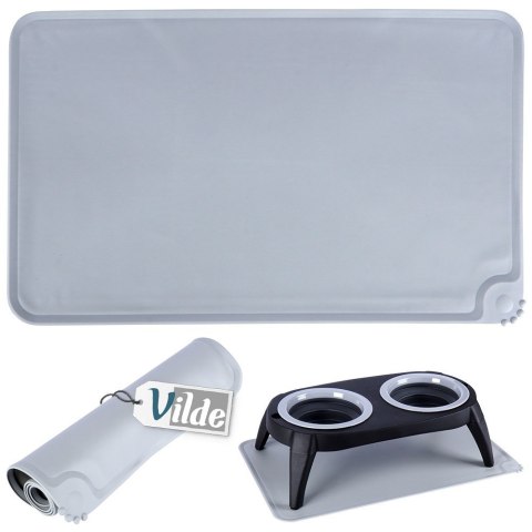 Mata pod miskę dla psa silikonowa 47.5x29.5cm VILDE 449060