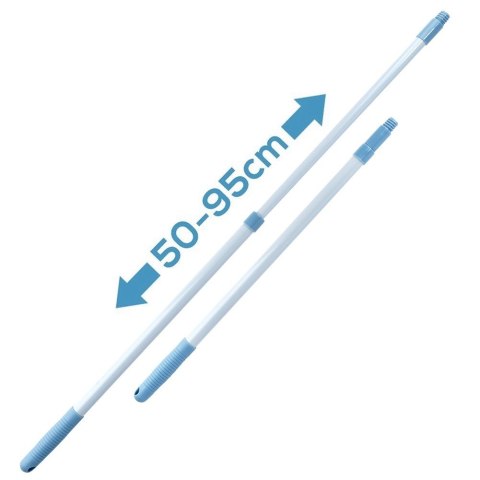 Mop do mycia czyszczenia okien teleskopowy ze ściągaczką 50-95cm 4-ele ULTRA CLEAN 779103