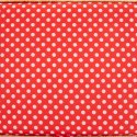 Niciarka czerwona w grochy 24x18x12cm ORION 154021