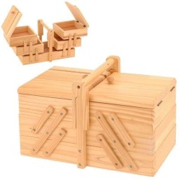 Niciarka drewniana 30x16x20cm EXCELLENT HOUSEWARE 126030