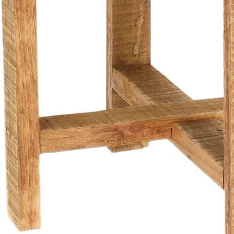 Osłonka na doniczkę na stojaku metalowa szara 50cm VILDE 339181-M