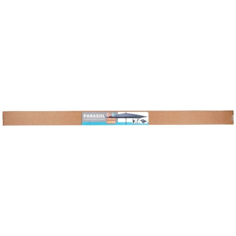 Parasol ogrodowy szary regulowany 125x200cm VILDE 489347