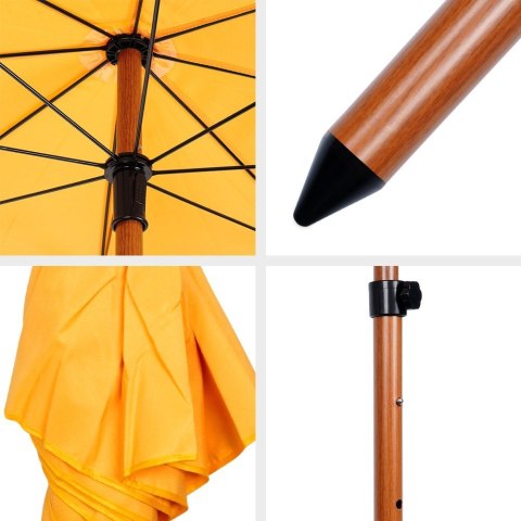 Parasol plażowy ogrodowy 200cm AMBIANCE 489343