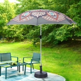 Parasol plażowy ogrodowy regulowany 180cm VILDE 489341