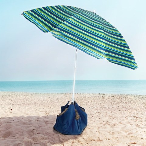 Parasol plażowy z podstawą 147cm VILDE 489278