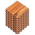 Płytki tarasowe drewniane 30x30cm 9 szt. PROGARDEN 339505