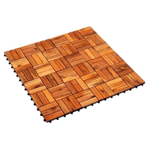 Płytki tarasowe drewniane 30x30cm 9 szt. PROGARDEN 339506